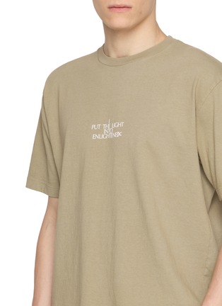  - DISTRICT VISION - Printed Front California Cotton T-Shirt