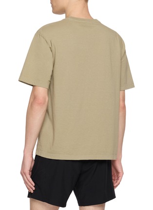 Back View - Click To Enlarge - DISTRICT VISION - Printed Front California Cotton T-Shirt