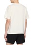 Back View - Click To Enlarge - DISTRICT VISION - Heart Print California Cotton T-Shirt