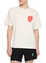 DISTRICT VISION Heart Print California Cotton T-Shirt