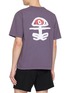 Back View - Click To Enlarge - DISTRICT VISION - Eye Print California Cotton T-Shirt