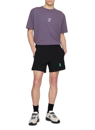 Figure View - Click To Enlarge - DISTRICT VISION - Eye Print California Cotton T-Shirt