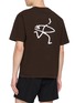 Back View - Click To Enlarge - DISTRICT VISION - Running Print California Cotton T-Shirt