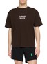 DISTRICT VISION Running Print California Cotton T-Shirt