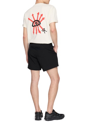 Figure View - Click To Enlarge - DISTRICT VISION - Eye Print California Cotton T-Shirt