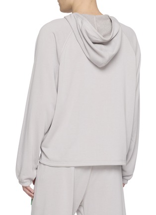 Back View - Click To Enlarge - DISTRICT VISION - Open Neck French Terry Hoodie