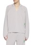 DISTRICT VISION Open Neck French Terry Hoodie