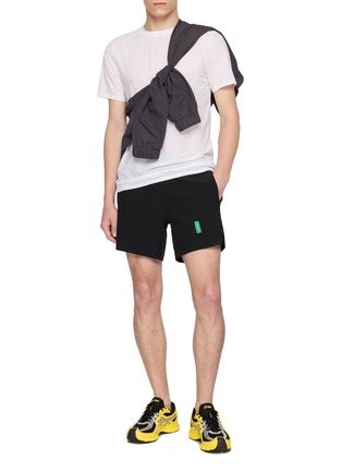 Figure View - Click To Enlarge - DISTRICT VISION - Payen Grid Texture Race T-Shirt