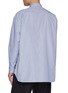 Back View - Click To Enlarge - COMME DES GARÇONS HOMME - Layered Panel Cotton Shirt