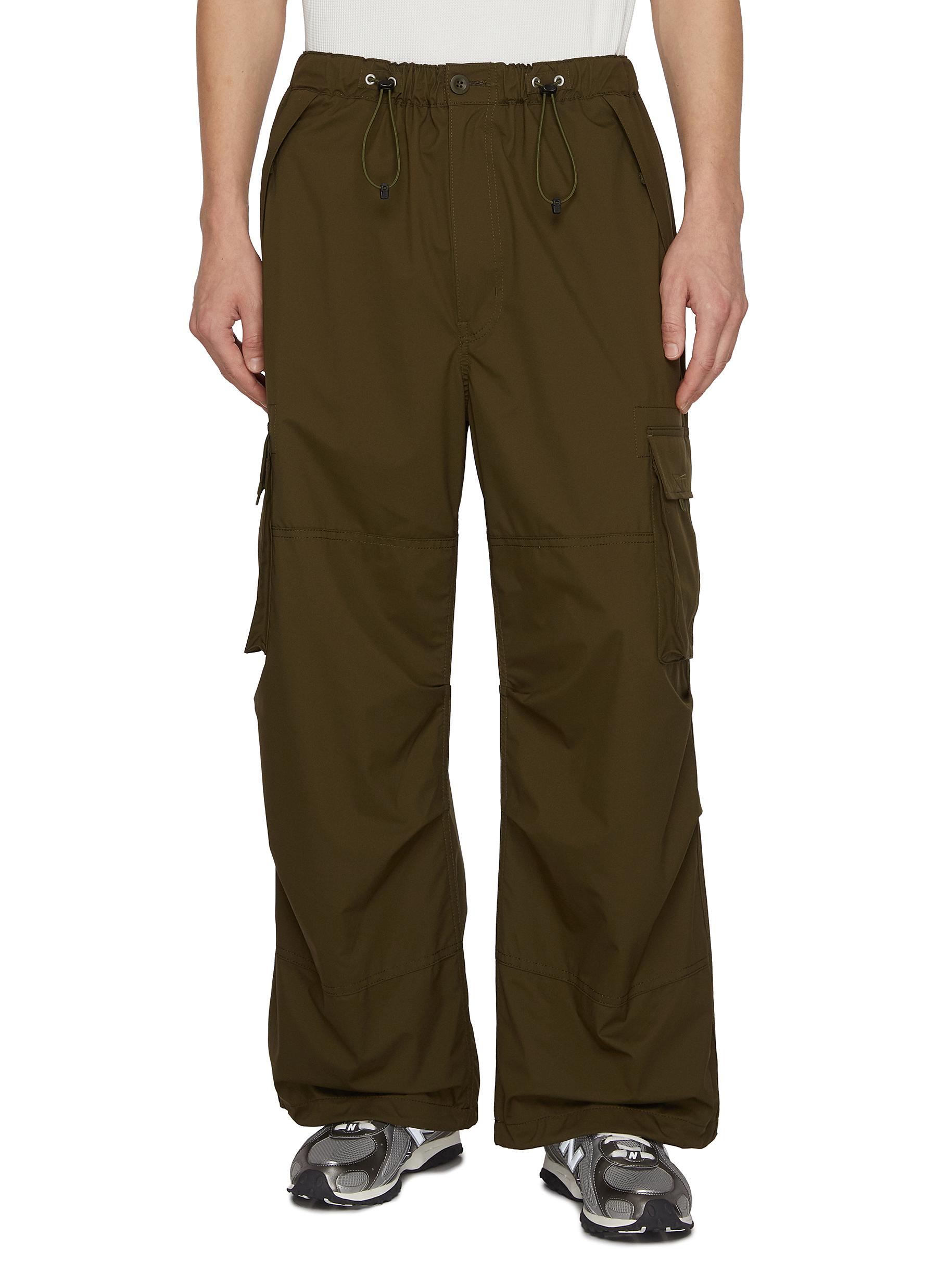 COMME des GARÇONS HOMME Cargo Pants M COMME des GARÇONS HOMME Cotton Nylon Gros Grain Cargo Pant Black