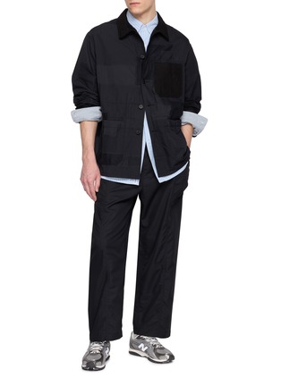Figure View - Click To Enlarge - COMME DES GARÇONS HOMME - Drawstring Cargo Pants