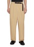 COMME DES GARÇONS HOMME Belted Elasticated Waistband Cotton Twill Pants