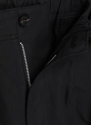  - COMME DES GARÇONS HOMME - Belted Elasticated Waistband Cotton Twill Pants