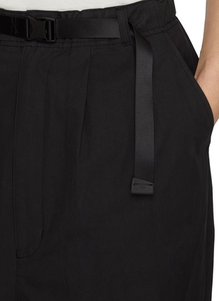  - COMME DES GARÇONS HOMME - Belted Elasticated Waistband Cotton Twill Pants