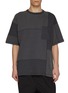 COMME DES GARÇONS HOMME Patchwork Panel Cotton Jersey T-Shirt
