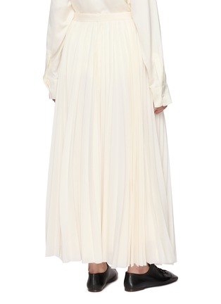 Back View - Click To Enlarge - R2W - Aristo Pleated Maxi Skirt