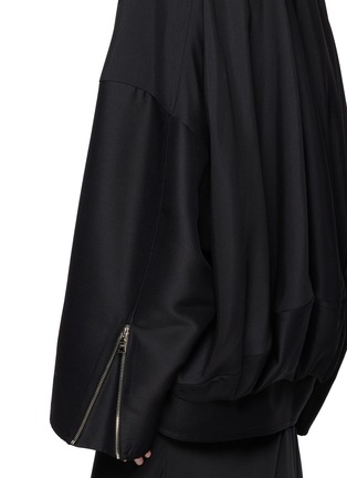  - R2W - Julio High Neck Wool Silk Jacket