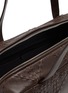 Detail View - Click To Enlarge - THE ROW - Astra Embroidered Leather Bowling Bag