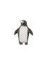 MIO HARUTAKA Petite Penguin 18K White Gold Diamond Single Earring — Left