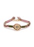 MARIE LAURE CHAMOREL Sterling Silver Silk Yarn Diamond Bracelet