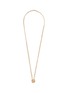 MARIE LAURE CHAMOREL Sterling Silver Silk Yarn Diamond Necklace