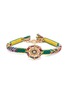 MARIE LAURE CHAMOREL Sterling Silver Silk Yarn Diamond Bracelet