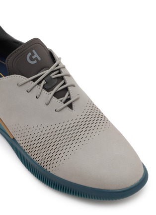 Detail View - Click To Enlarge - COLE HAAN - Zerogtand Laser Quick-On Oxford Men's Sneakers
