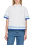 LOEWE Striped Layered Cuff Hem Shirt