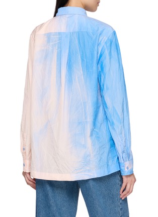 Back View - Click To Enlarge - LOEWE - Gradient Print Crinkled Shirt
