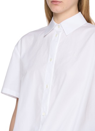  - LOEWE - Draped Short Sleeve Shirt