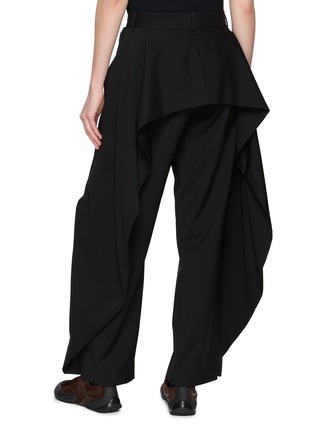 Back View - Click To Enlarge - LOEWE - Draped Back Panel Pants