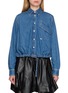 LOEWE Belted Balloon Denim Shirt