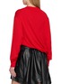 Back View - Click To Enlarge - LOEWE - Asymmetrical Twisted Drape Sweater