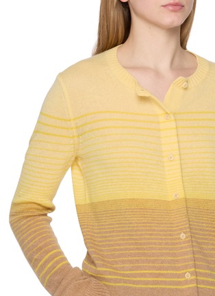  - THE ELDER STATESMAN - Gradient Cashmere Knit Cardigan