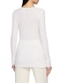 Back View - Click To Enlarge - THE ELDER STATESMAN - Long Sleeve Wrap Cardigan