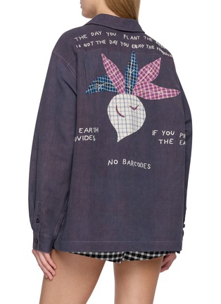 Back View - Click To Enlarge - STORY MFG - Long Sleeve Hand Appliqué Shirt