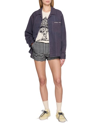 Figure View - Click To Enlarge - STORY MFG - Long Sleeve Hand Appliqué Shirt