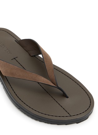 Detail View - Click To Enlarge - A.EMERY - Flora Suede Sandals