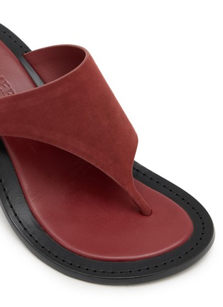 Detail View - Click To Enlarge - A.EMERY - Hardie 85 Suede Heeled Sandals