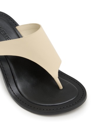 Detail View - Click To Enlarge - A.EMERY - Hardie 85 Leather Heeled Sandals