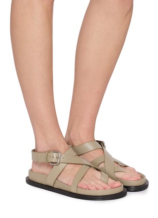 Figure View - Click To Enlarge - A.EMERY - Elbert Leather Sandals