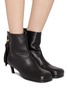 Figure View - Click To Enlarge - SACAI - Puller Leather Short Boots