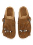 Detail View - Click To Enlarge - TAJI - Caribe Donna Suede Clogs