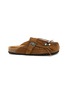 Main View - Click To Enlarge - TAJI - Caribe Donna Suede Clogs