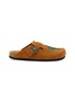 Main View - Click To Enlarge - TAJI - Sabot Cactus Donna Suede Clogs