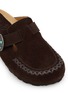 Detail View - Click To Enlarge - TAJI - Sabot Cruz Donna Suede Clogs