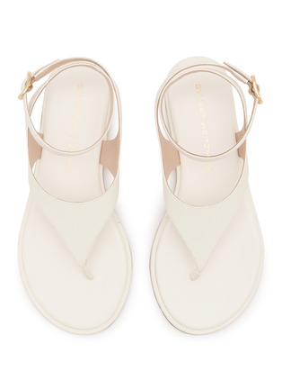 Detail View - Click To Enlarge - STUART WEITZMAN - Marley Leather Thong Sandals