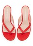 Detail View - Click To Enlarge - STUART WEITZMAN - Rio Sleek 35 Suede Sandals