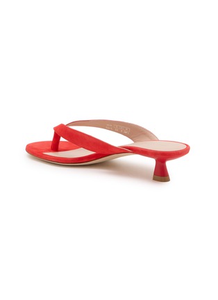  - STUART WEITZMAN - Rio Sleek 35 Suede Sandals