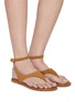 Figure View - Click To Enlarge - STUART WEITZMAN - Marley Suede Thong Sandals